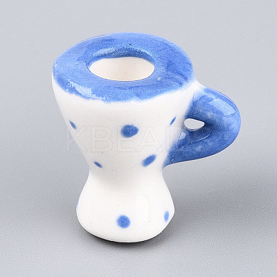 Handmade Porcelain Mug Cup Decoration PORC-T133-22C-1