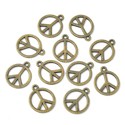Tibetan Style Alloy Pendants LS-TIBEP-K67-AB-NR-1