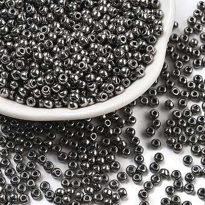 FGB 8/0 Grade A Round Glass Seed Beads X-SEED-Q008-3mm-F576-1