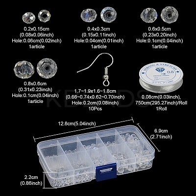 DIY Bracelet Earring Making Kit DIY-YW0006-81-1