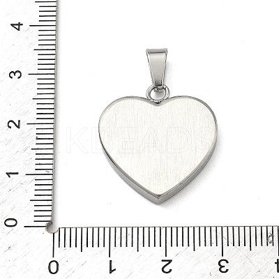 Ion Plating(IP) Fashionable 304 Stainless Steel Stamping Blank Tag Pendants STAS-J002B-01-M-1