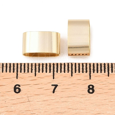 Brass Slide Charms KK-C163-23A-G-1