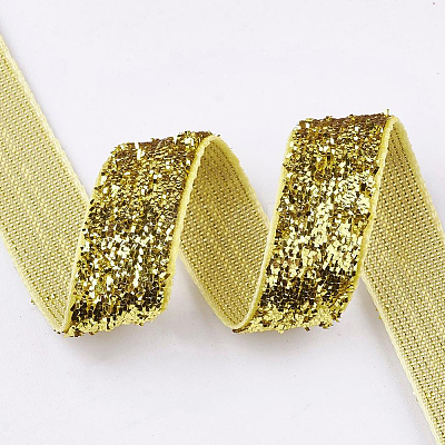 1 Roll Glitter Sparkle Ribbon SRIB-CY0001-19G-1