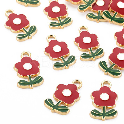 Eco-Friendly Zinc Alloy  Pendants ENAM-R051-12-01G-NR-1
