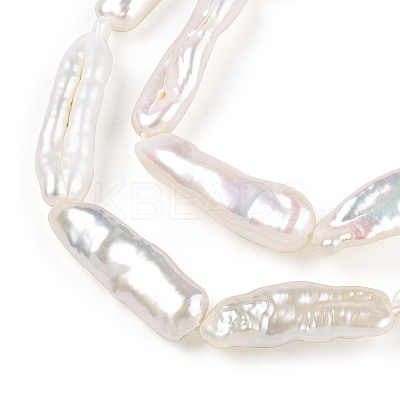 Baroque Natural Keshi Pearl Beads Strands PEAR-S020-E02-1