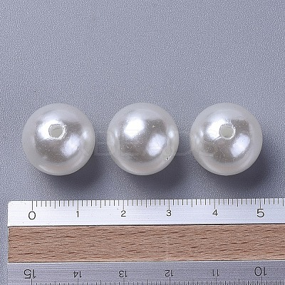 Imitation Pearl Acrylic Beads PL607-22-1