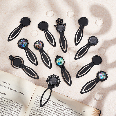 DIY Blank Dome Bookmark Making Kit DIY-NB0007-86-1