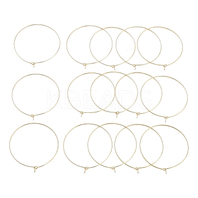 Ion Plating(IP) 316 Surgical Stainless Steel Wine Glass Charms Rings STAS-L214-01G-01G-1