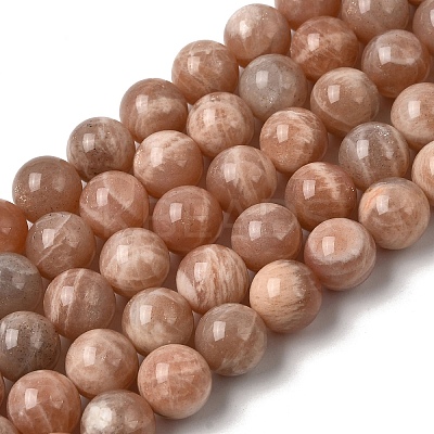 Natural Sunstone Beads Strands LS-GG-CBA56E5-01B-1