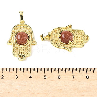 Natural & Synthetic Mixed Stone Pendants G-F786-07G-1