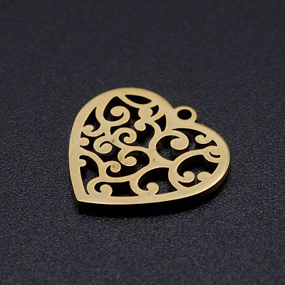 201 Stainless Steel Pendants STAS-T046-JN254-2-1