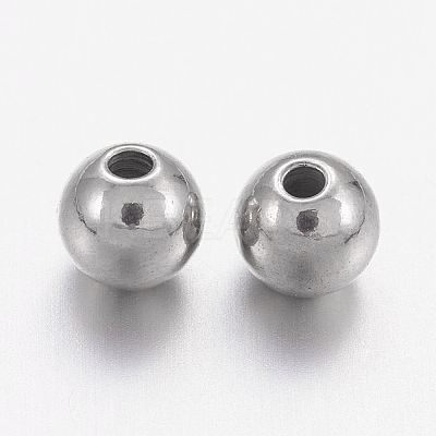 Non-Tarnish Stainless Steel Beads LS-X-STAS-R033-4mm-1