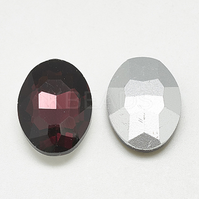 Pointed Back Glass Rhinestone Cabochons RGLA-T080-13x18mm-18-1