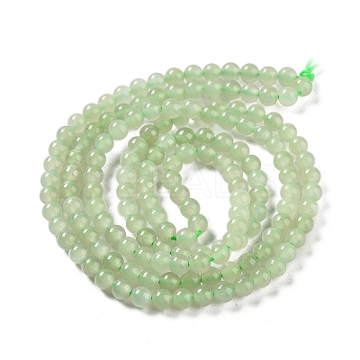Natural Nephrite Jade/Hetian Jade Beads Strands G-NH0005-030A-1