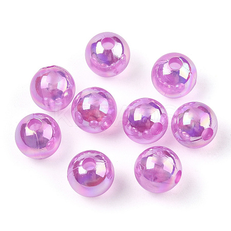 Transparent Acrylic Beads MACR-T046-01C-06-1