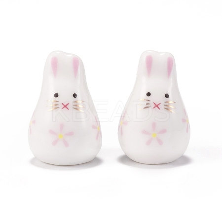 Handmade Porcelain Beads LS-PORC-D018-03A-1