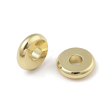 Rack Plating Brass Spacer Beads KK-A235-02G-04-1