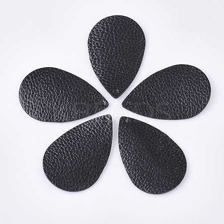 PU Leather Pendants X-FIND-S300-38B-01-1