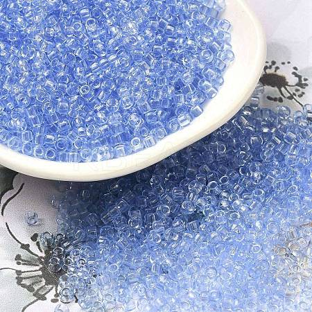 Transparent Colours Glass Round Seed Beads SEED-B001-06A-08-1