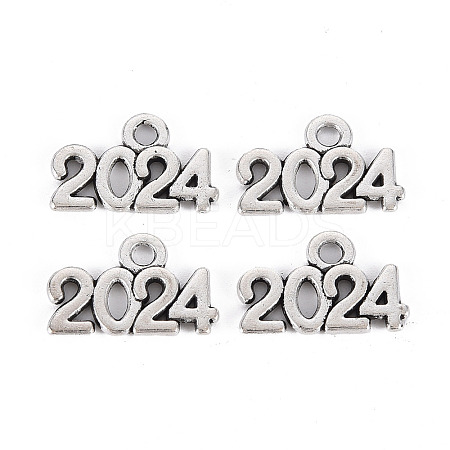 Tibetan Style Alloy Charms X-TIBE-S323-109AS-RS-1