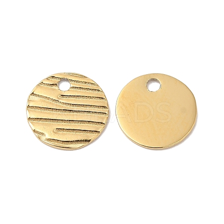 Ion Plating(IP) 304 Stainless Steel Charms STAS-Q215-27G-03-1