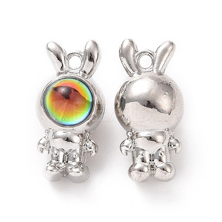 Resin Pendants FIND-H041-16P-B-1