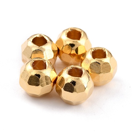 Brass Spacer Beads KK-O133-013E-G-1