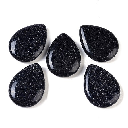 Synthetic Blue Goldstone Pendants G-G115-02G-1