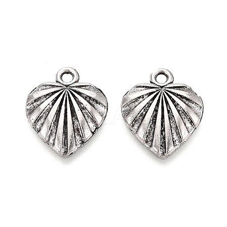 Tibetan Style Alloy Pendants TIBE-N014-35AS-1