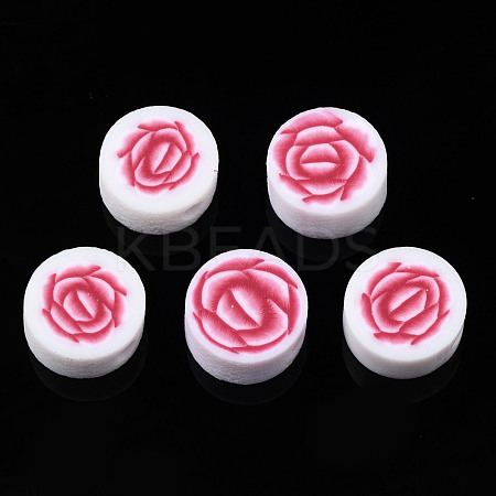 Handmade Polymer Clay Beads CLAY-N008-041F-1