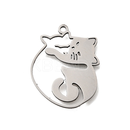 201 Stainless Steel Pendants STAS-S176-20P-1