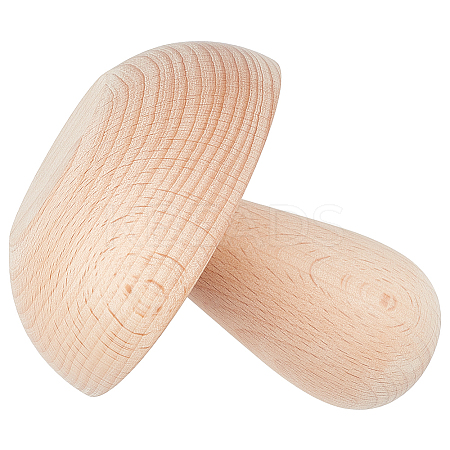 Mushroon Wood Ceramic Bowl Molds WOOD-WH0030-96A-1