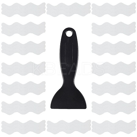 PEVA S-shaped Bath Tub Stickers KY-GF0001-03A-1