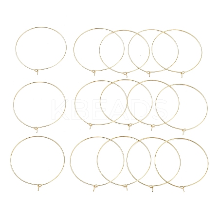 Ion Plating(IP) 316 Surgical Stainless Steel Wine Glass Charms Rings STAS-L214-01G-01G-1