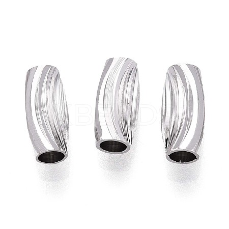 Brass Spacer Beads KK-T075-53P-1