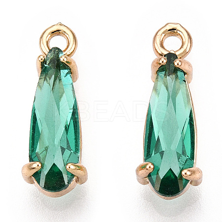 Faceted Glass Pendants X1-GLAA-T010-004C-1