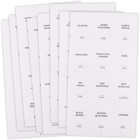 PVC Waterproof Stickers STIC-WH20002-43A-02-1