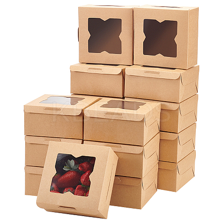 Cardboard Cupcake Gift Boxes CON-BC0007-42-1