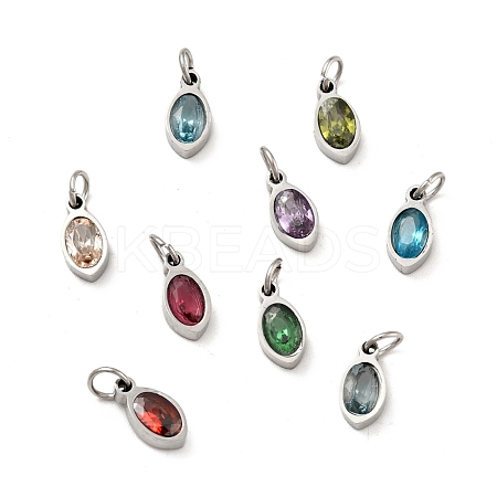 304 Stainless Steel Pendants STAS-D189-04P-1