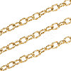 PVD Vacuum Plating 304 Stainless Steel Cable Chains CHS-CJ0001-10G-4