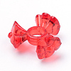 Transparent Acrylic Beads TACR-S124-04-2