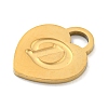Ion Plating(IP) 304 Stainless Steel Pendants FIND-M017-01G-D-2