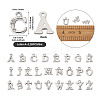 Alloy Rhinestone Charms ALRI-T008-01P-3