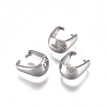 Tarnish Resistant 304 Stainless Steel Snap on Bails X-STAS-L234-158P-1