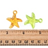 Transparent Acrylic Pendants TACR-YW0001-16-3
