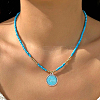 30Pcs 15 Styles Synthetic Turquoise Pendants FIND-BM0001-29-6