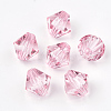 Transparent Acrylic Beads TACR-S146-4mm-02-2