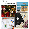 Sublimation Blanks Keychains AJEW-CJC0015-003-7
