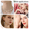 20Pcs 5 Styles Brass Clear Cubic Zirconia Connector Charms KK-BBC0002-19-6