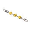 3Pcs 3 Styles Alloy Enamel Sport Ball Bag Extender Chains AJEW-BA00152-4
